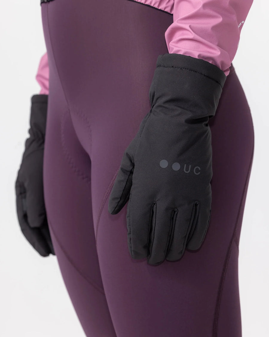 Universal Colours Unisex Deep Winter Gloves Winter Fahrradhandschuhe Black