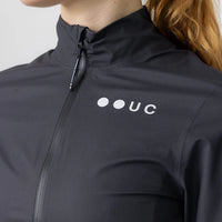 Universal Colours Mono Women's Rain Jacket Regenjacke Black