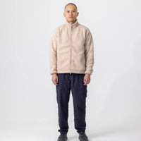 Universal Colours Unisex Fleece Jacket Casual Jacke Almond Beige