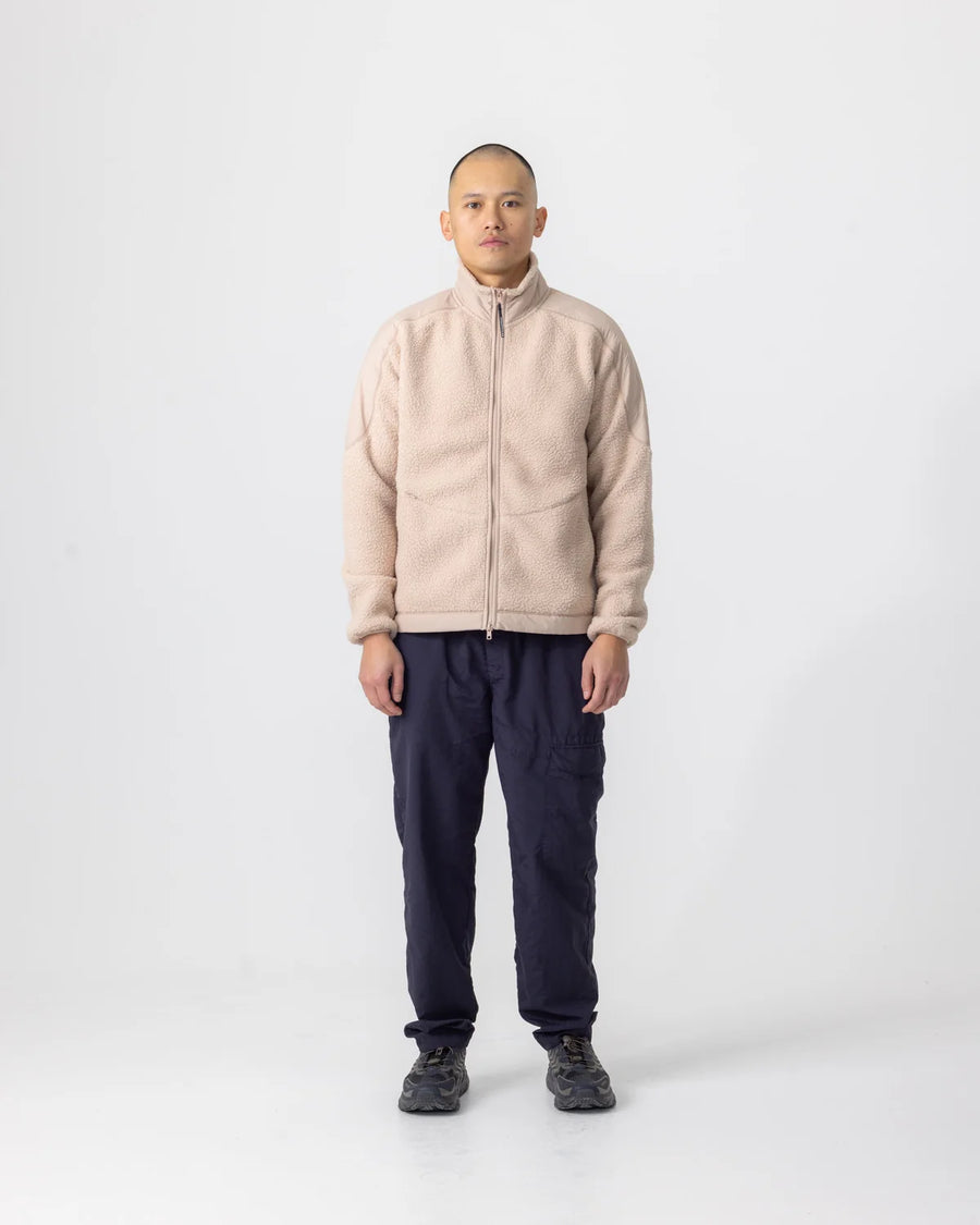 Universal Colours Unisex Fleece Jacket Casual Jacke Almond Beige