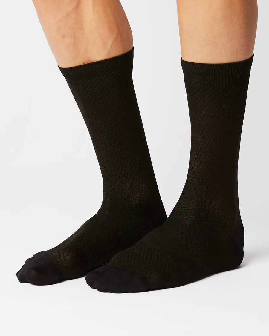 Fingerscrossed AERO SOFT Socks Radsocken Black
