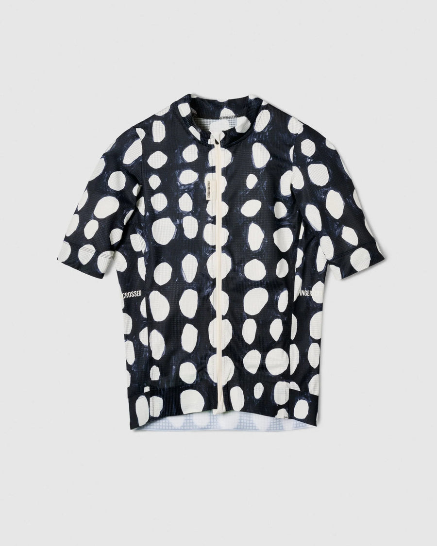 Fingercrossed Road Jersey Super Light Plus Women Radtrikot Dots