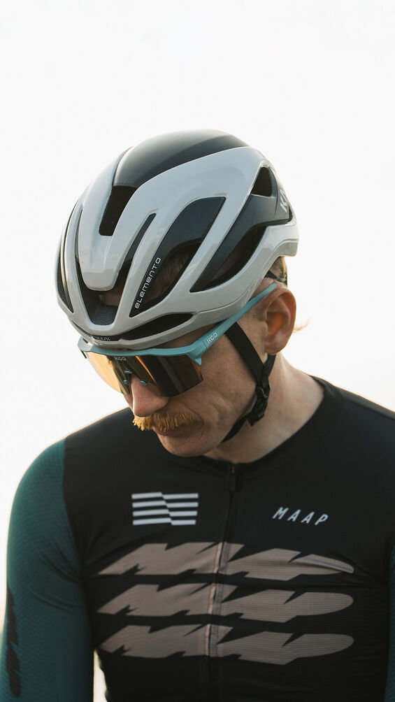 Kask Elemento Helmet  Rennradhelm Sporty Grey