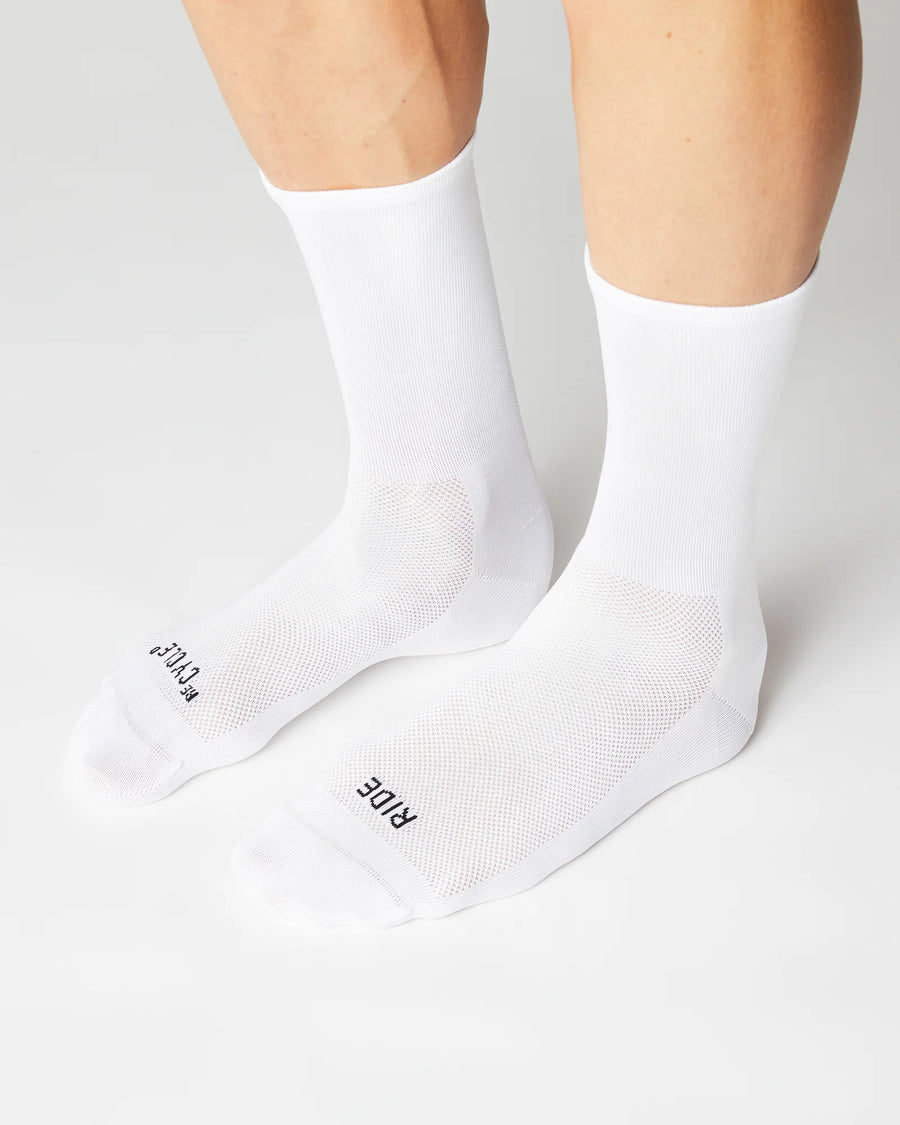 Fingerscrossed ECO Socks Radsocken White