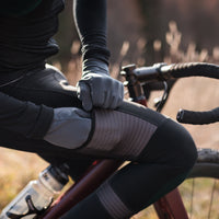 Café du Cycliste Marceline Audax Men's Winter Cycling Tights Winter-Radhose Black
