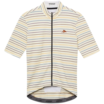 Café du Cycliste Francine Men's Midweight Jersey Radtrikot Sand