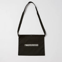 Fingerscrossed Musette Tasche Black