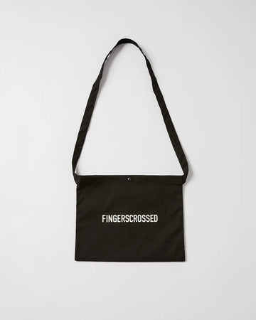 Fingerscrossed Musette Tasche Black