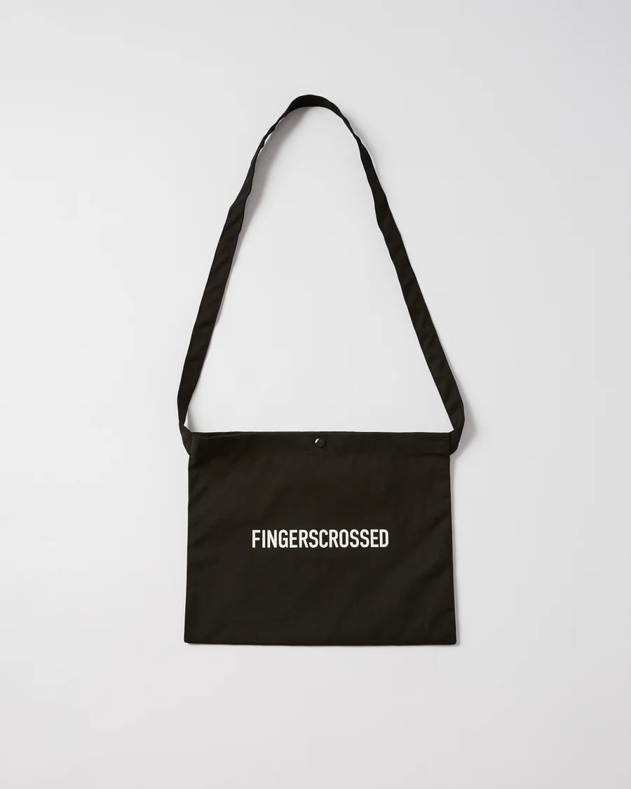 Fingerscrossed Musette Tasche Black