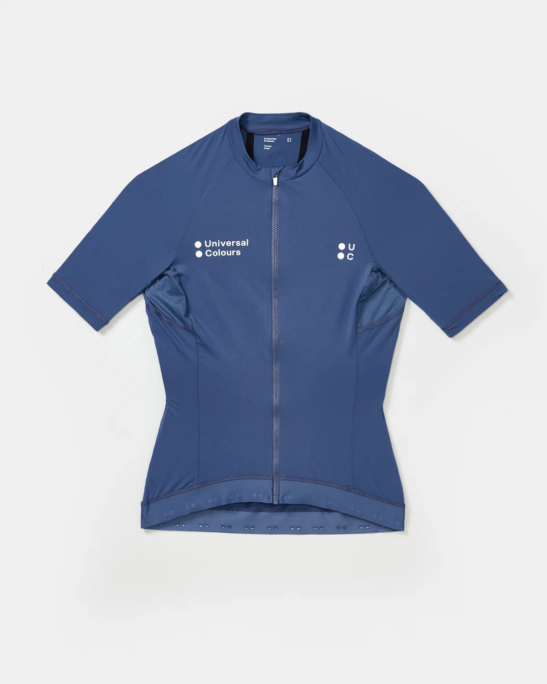 Universal Colours Mono Women's Short Sleeve Jersey Radtrikot French Blue