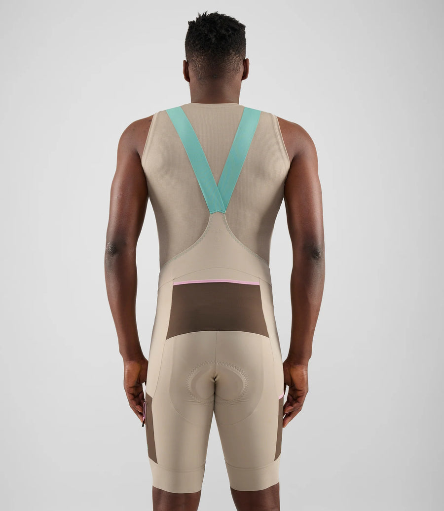 Pedaled Odyssey Bib Shorts Trägerhose Beige