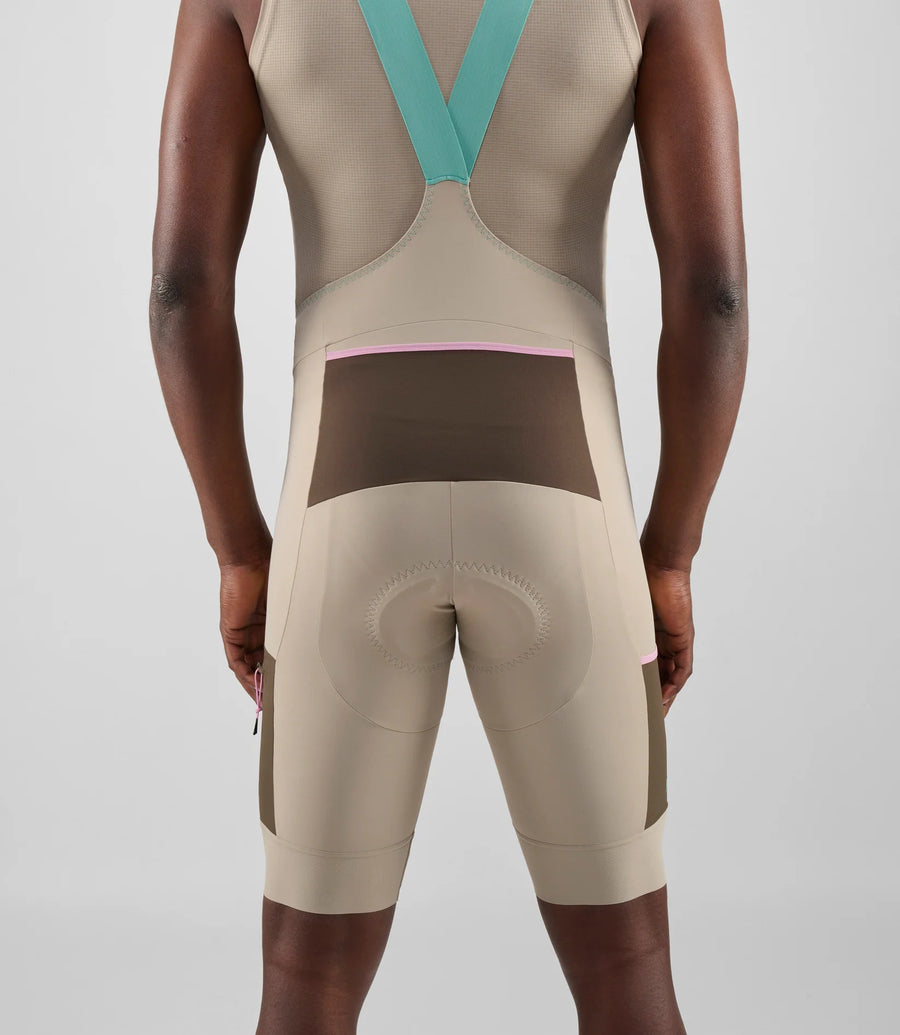 Pedaled Odyssey Bib Shorts Trägerhose Beige