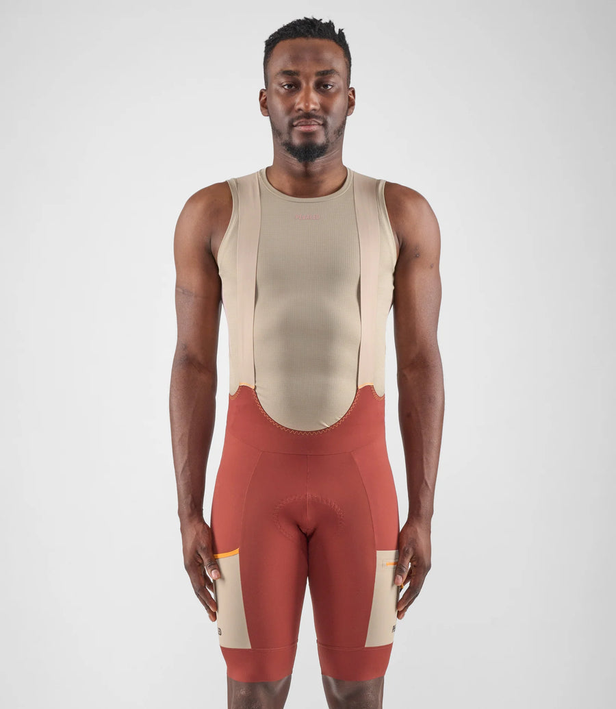 Pedaled Odyssey Bib Shorts Trägerhose Dark Red