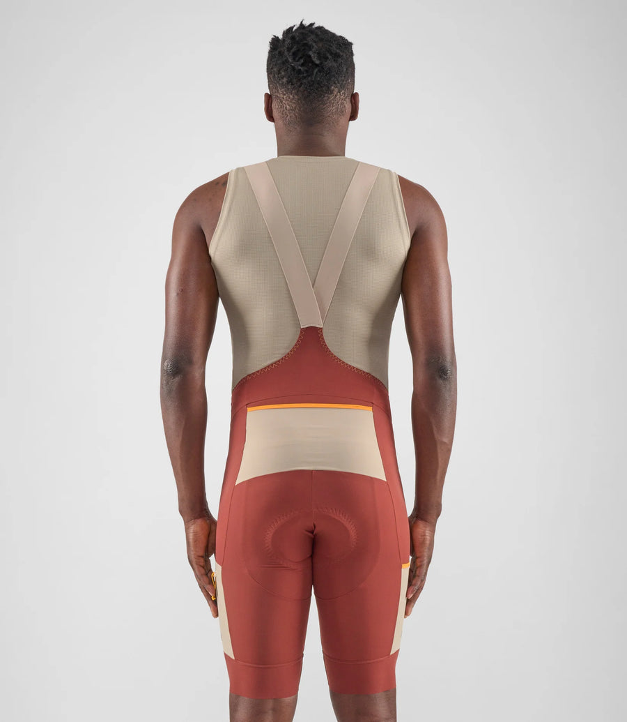 Pedaled Odyssey Bib Shorts Trägerhose Dark Red