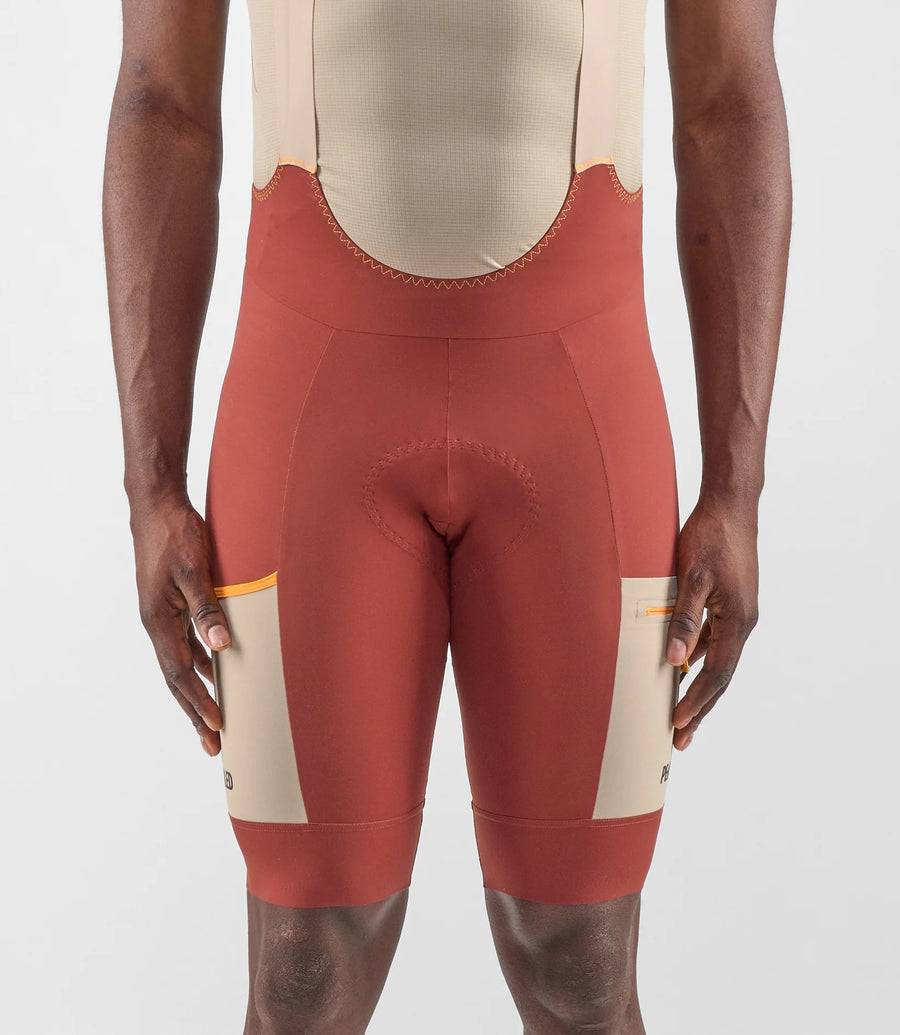 Pedaled Odyssey Bib Shorts Trägerhose Dark Red