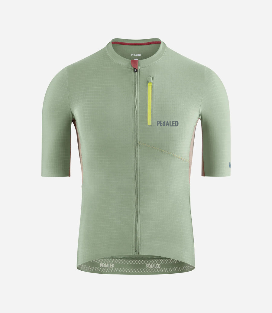 Pedaled Odyssey Jersey Radtrikot Olive Green