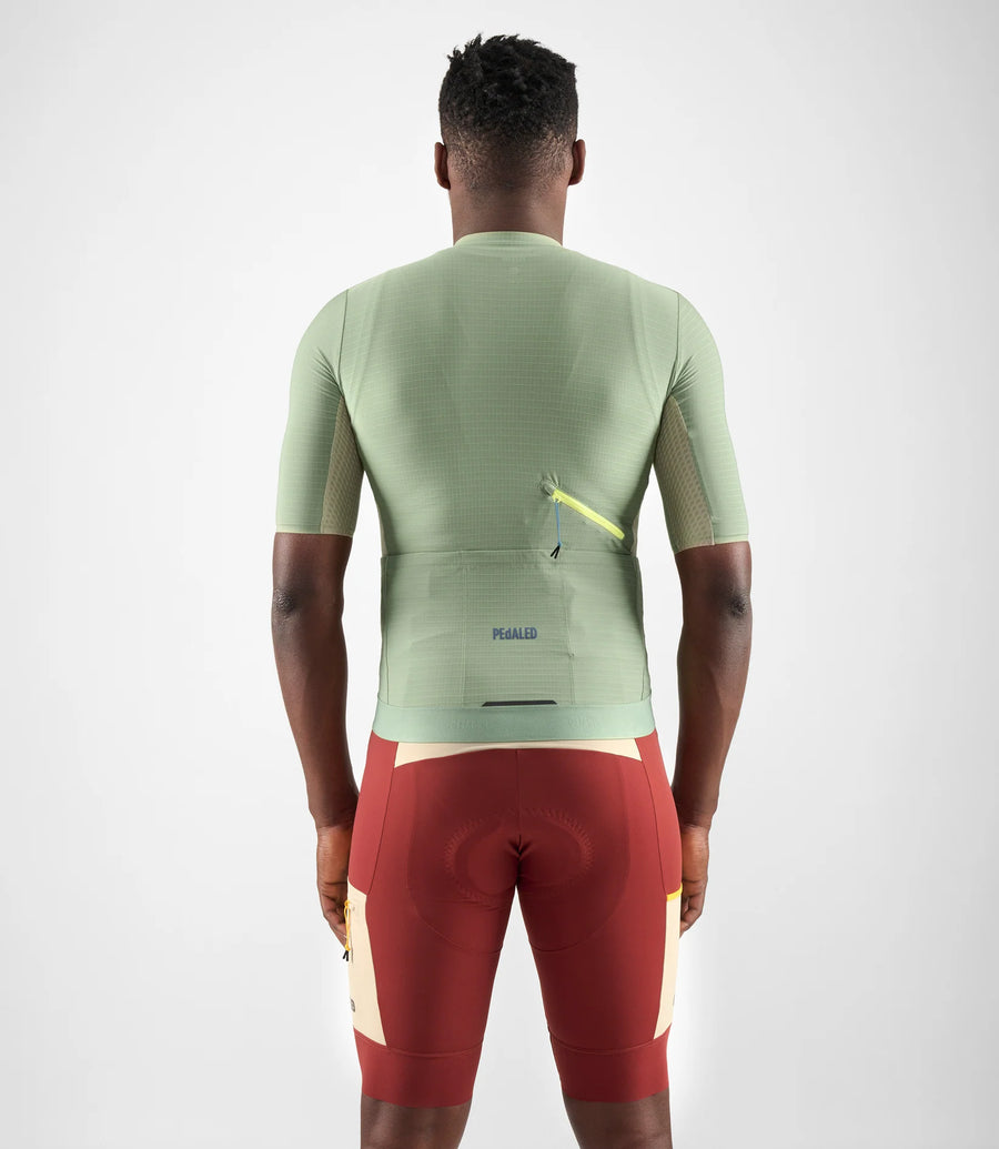 Pedaled Odyssey Jersey Radtrikot Olive Green
