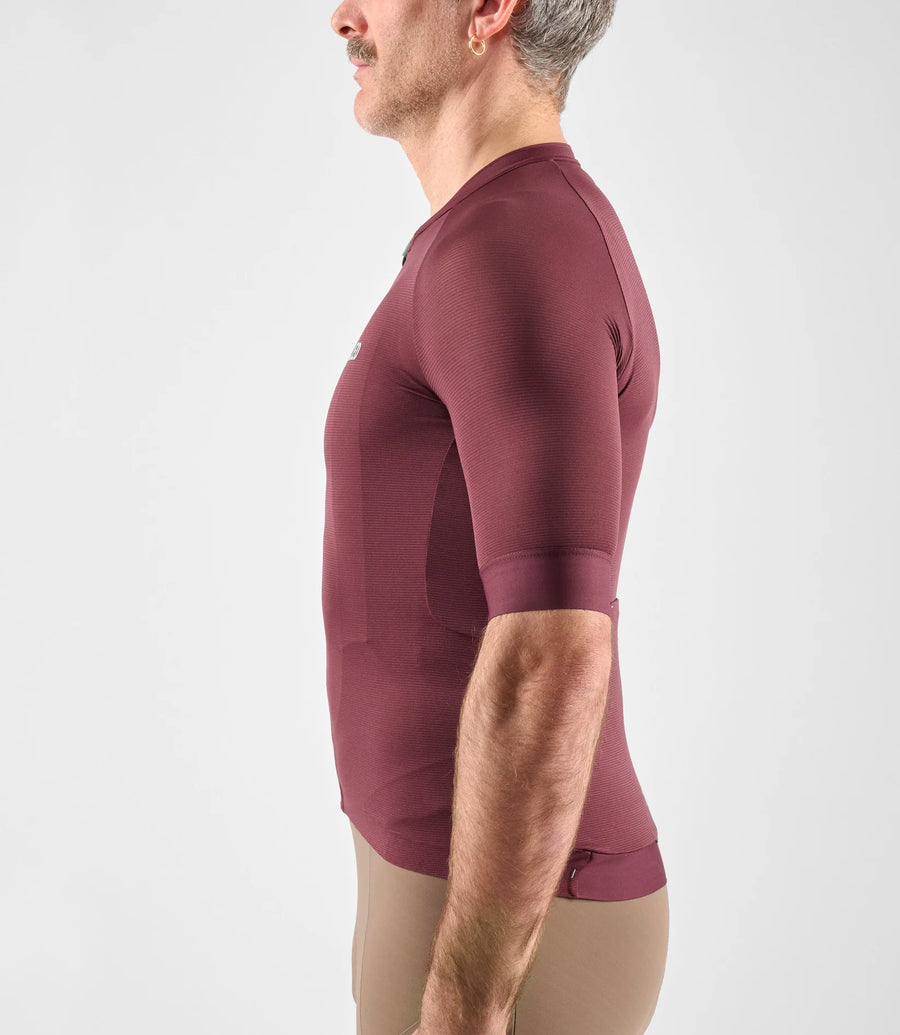 Pedaled Element Lightweight Jersey Radtrikot Burgundy