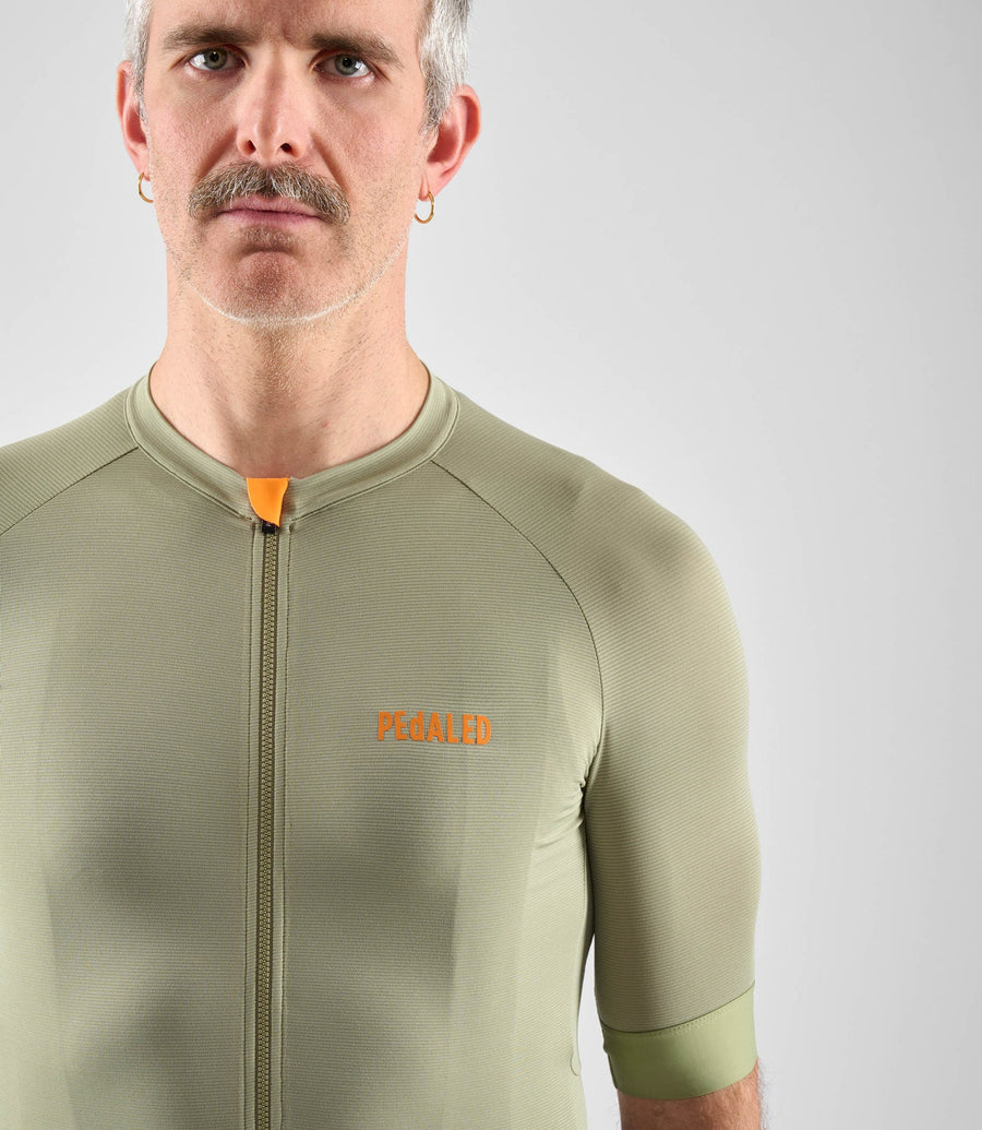 Pedaled Element Lightweight Jersey Radtrikot Olive Green