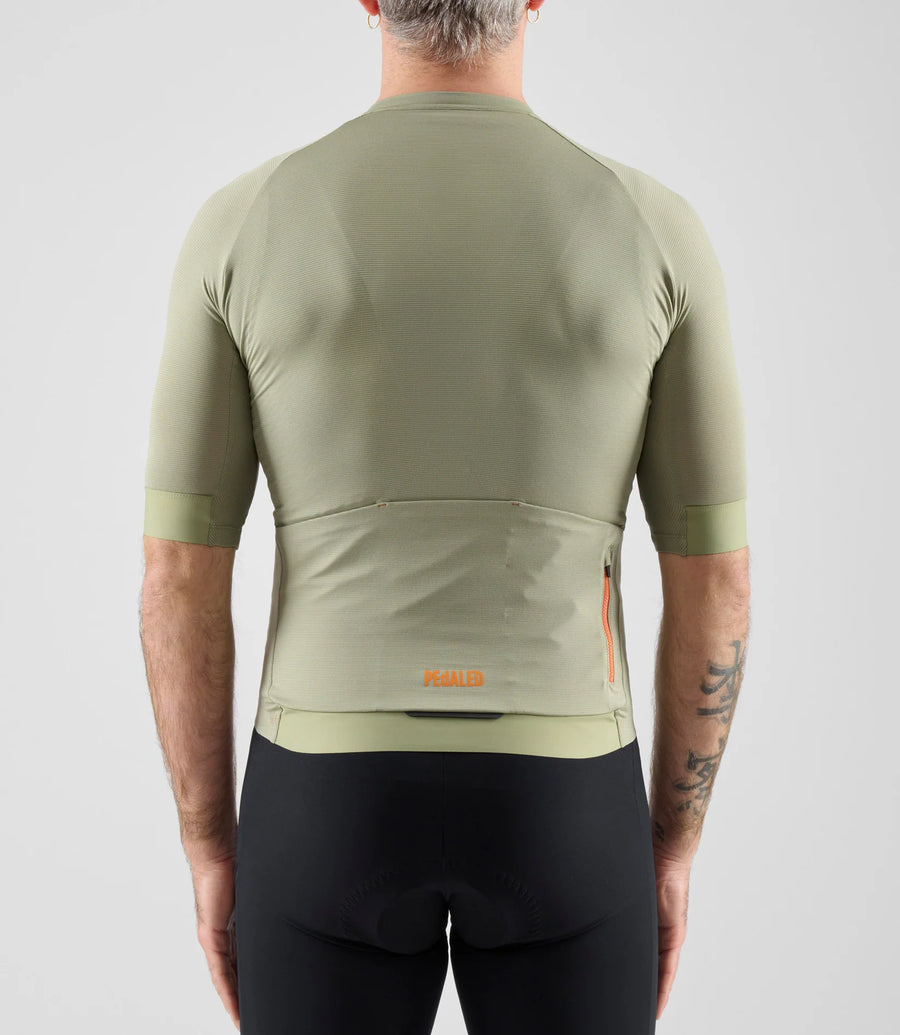 Pedaled Element Lightweight Jersey Radtrikot Olive Green