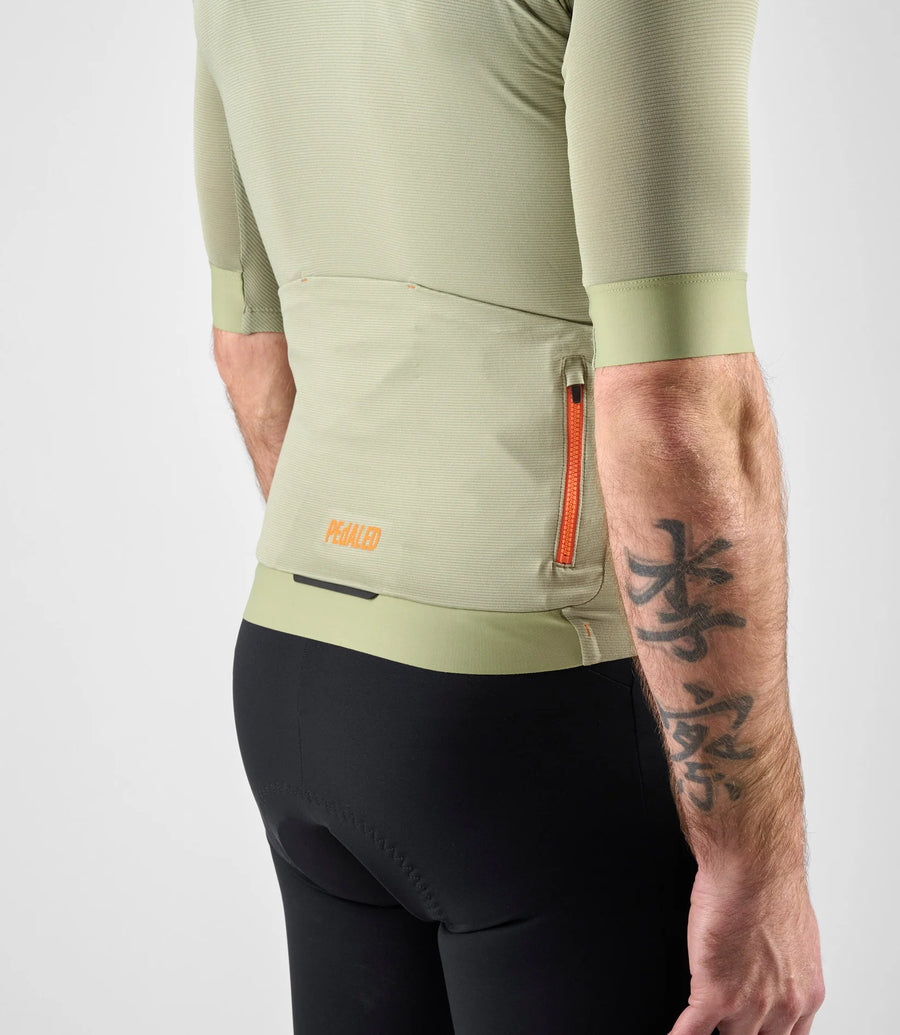 Pedaled Element Lightweight Jersey Radtrikot Olive Green