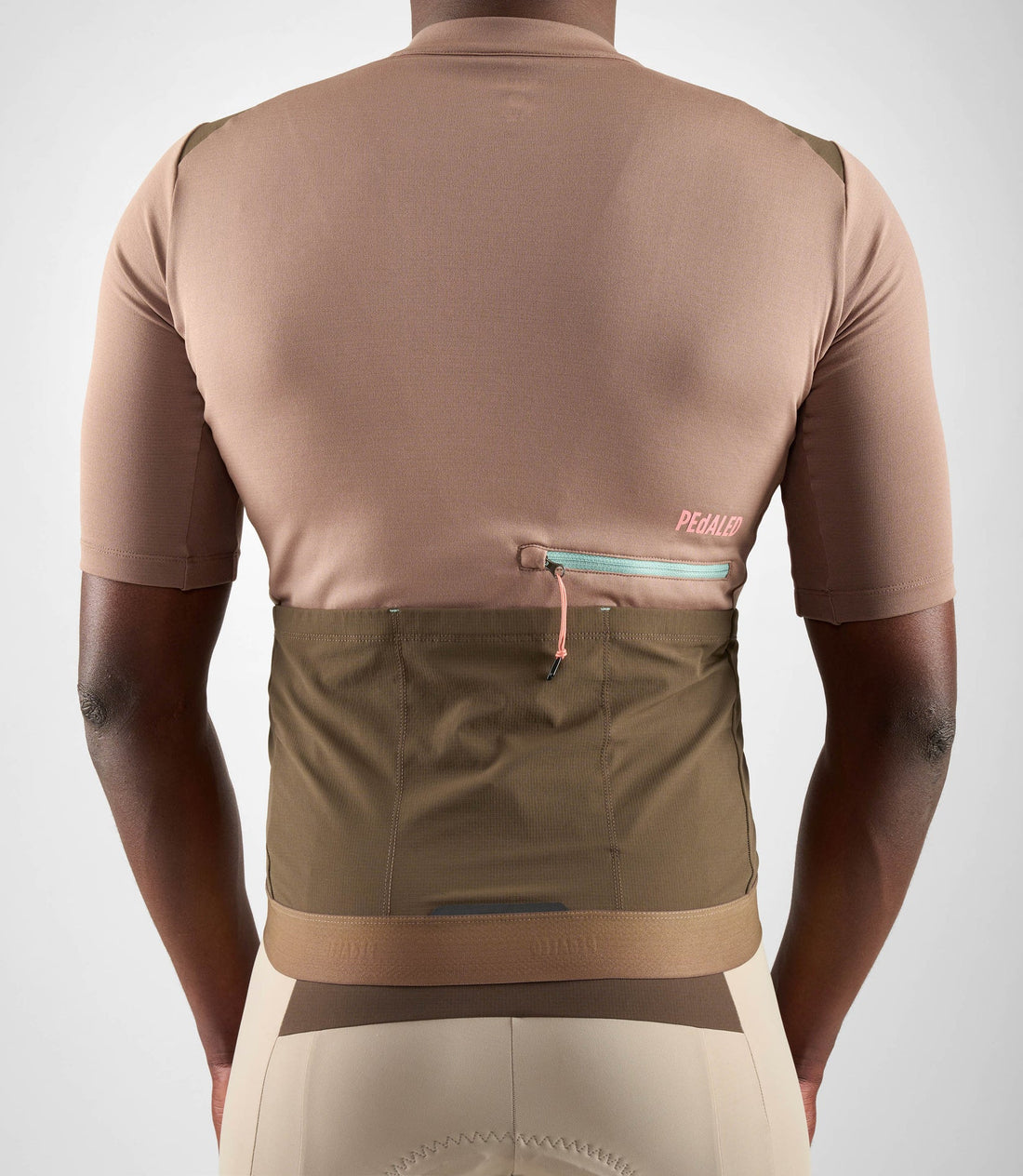 Pedaled Odyssey Merino Jersey Radtrikot Brown