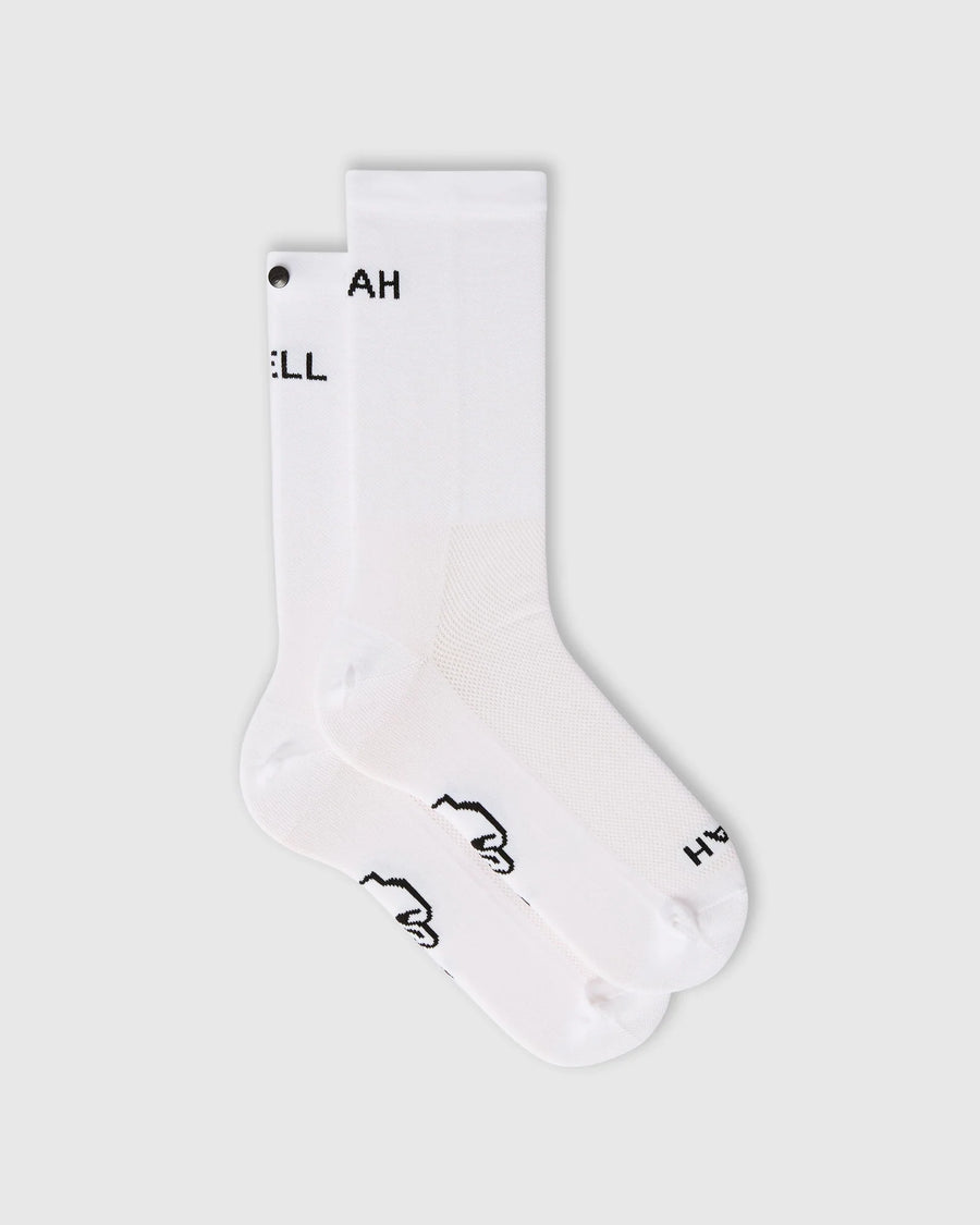 Fingerscrossed HELL YEAH 1.0 Socks Radsocken White