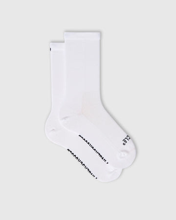 Fingerscrossed ECO Socks Radsocken White