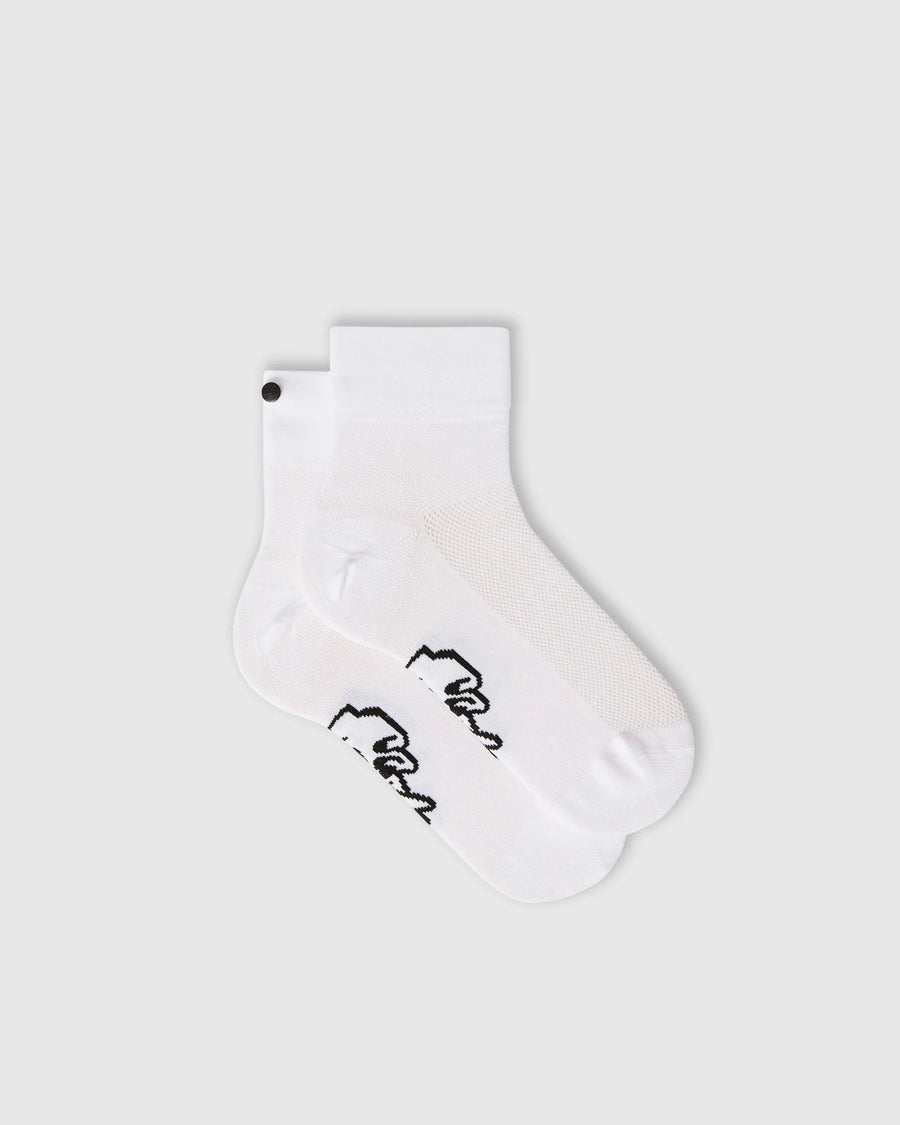 Fingercrossed Classics Socks Mid High Radsocken White