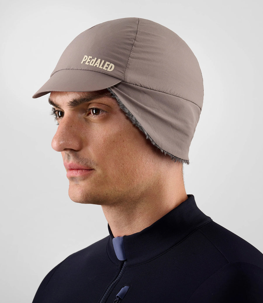 Pedaled Odyssey Alpha® Cap Winter Thermo Radkappe Grey