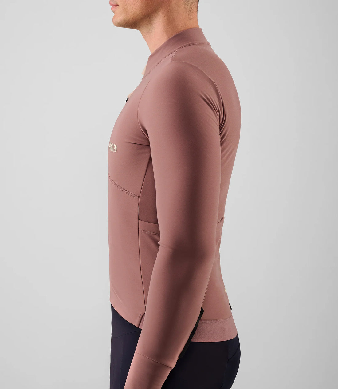 Pedaled Odyssey Long Sleeve Jersey Radtrikot langarm Dark Rose