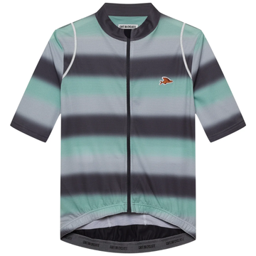 Café du Cycliste Mona Men's Superlight Jersey Radtrikot Anthracite/Agave