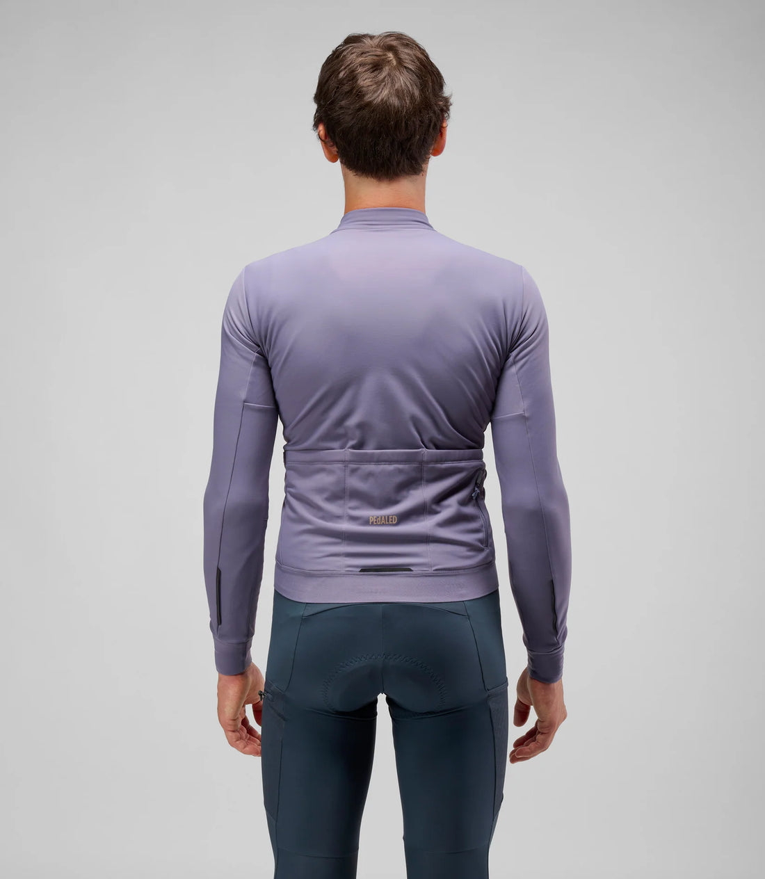 Pedaled Odyssey Long Sleeve Jersey Radtrikot langarm Lilaic