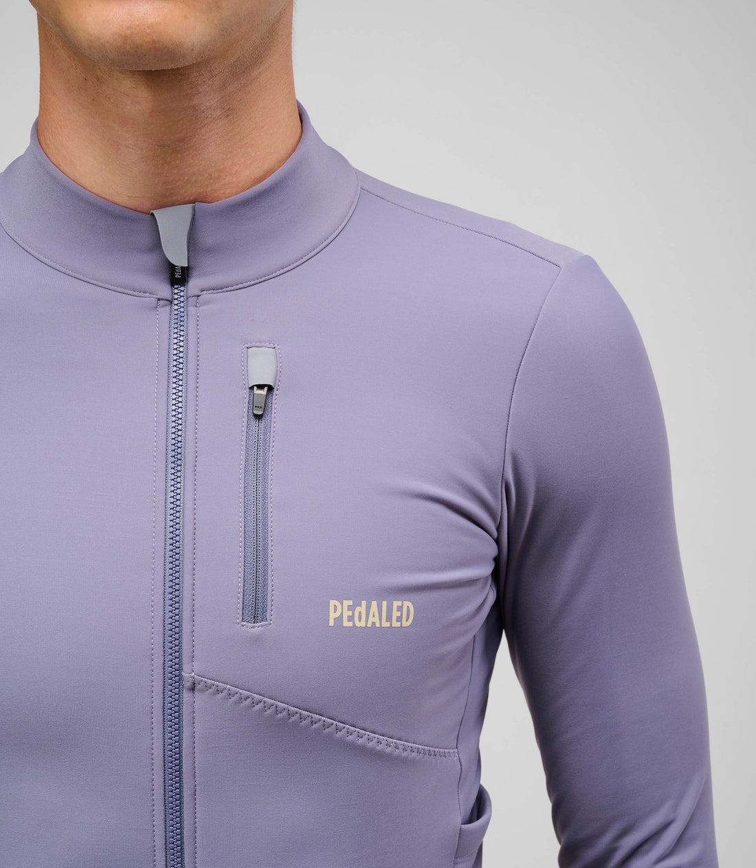 Pedaled Odyssey Long Sleeve Jersey Radtrikot langarm Lilaic