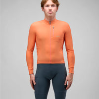 Pedaled Odyssey Long Sleeve Jersey Radtrikot langarm Orange