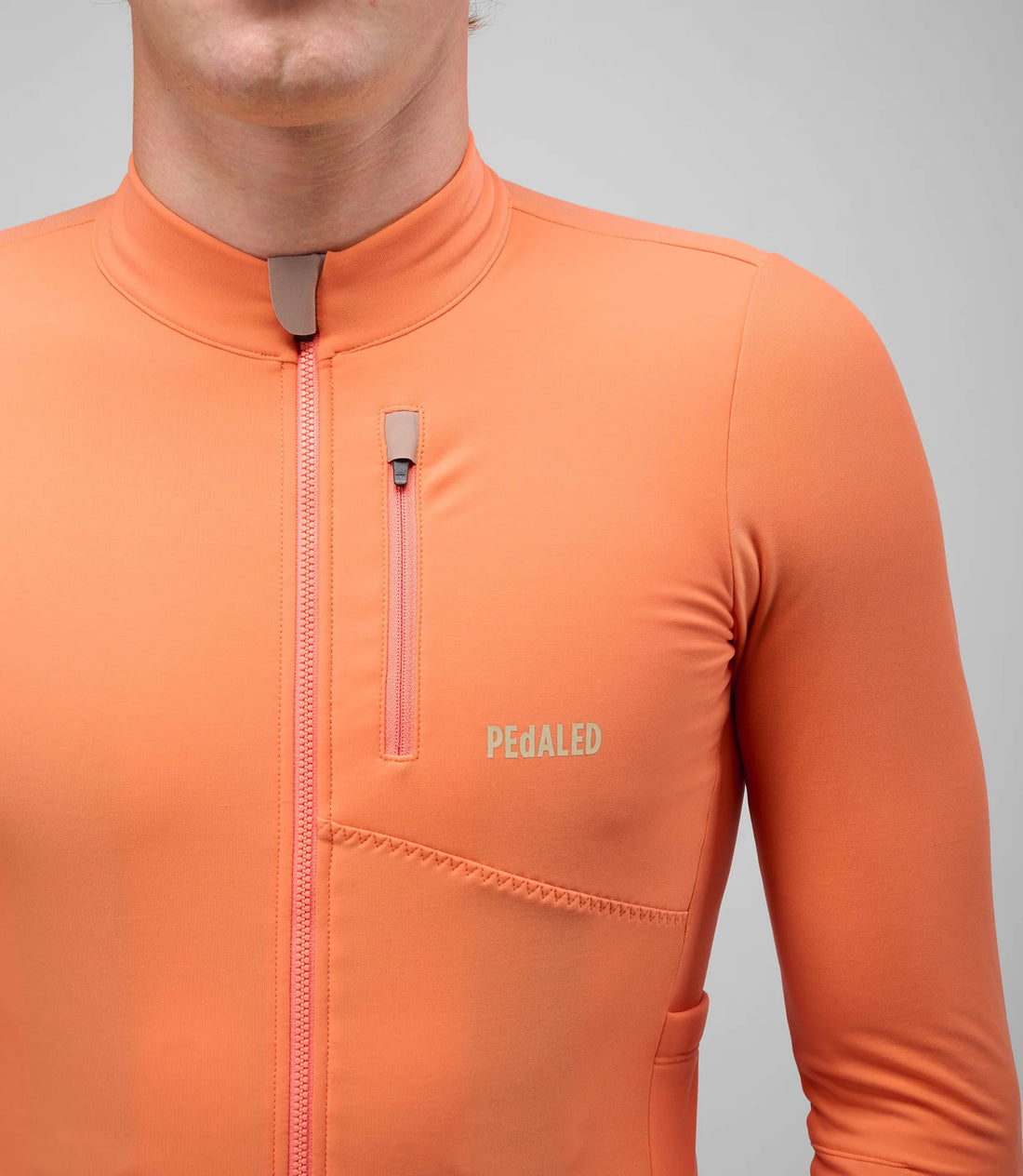 Pedaled Odyssey Long Sleeve Jersey Radtrikot langarm Orange