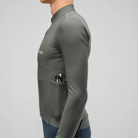 Pedaled Odyssey Long Sleeve Jersey Radtrikot langarm Charcoal Gray