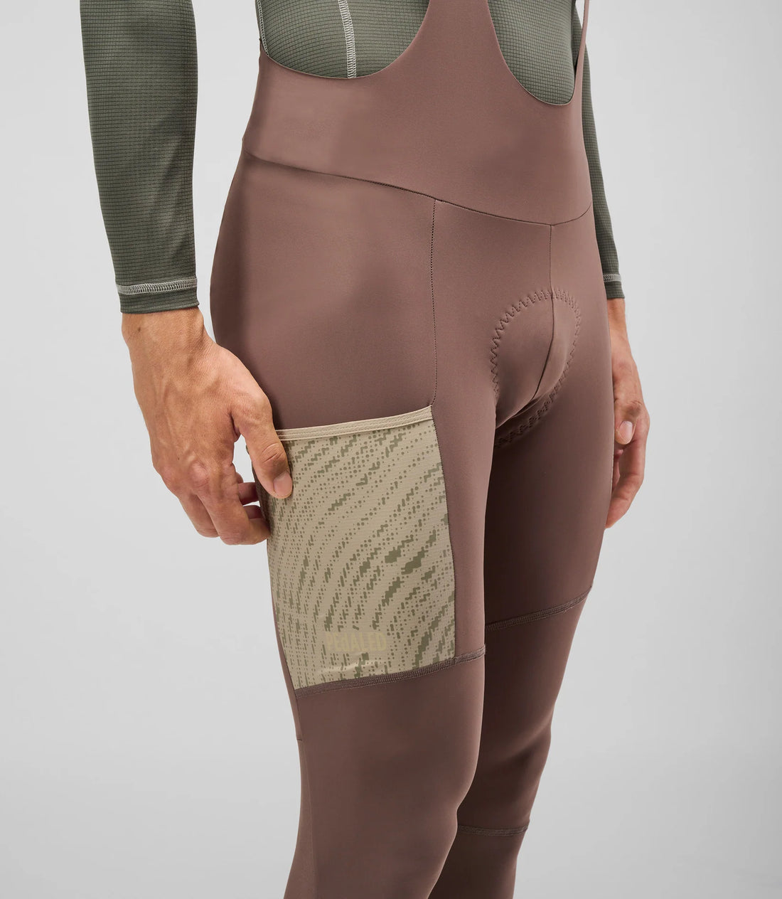 Pedaled Element Odyssey Bib Tights Winter Trägerhose Walnut