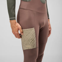 Pedaled Element Odyssey Bib Tights Winter Trägerhose Walnut