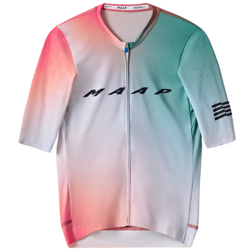 Maap Men's Blurred Out Pro Hex Jersey Radtrikot Flame Mix