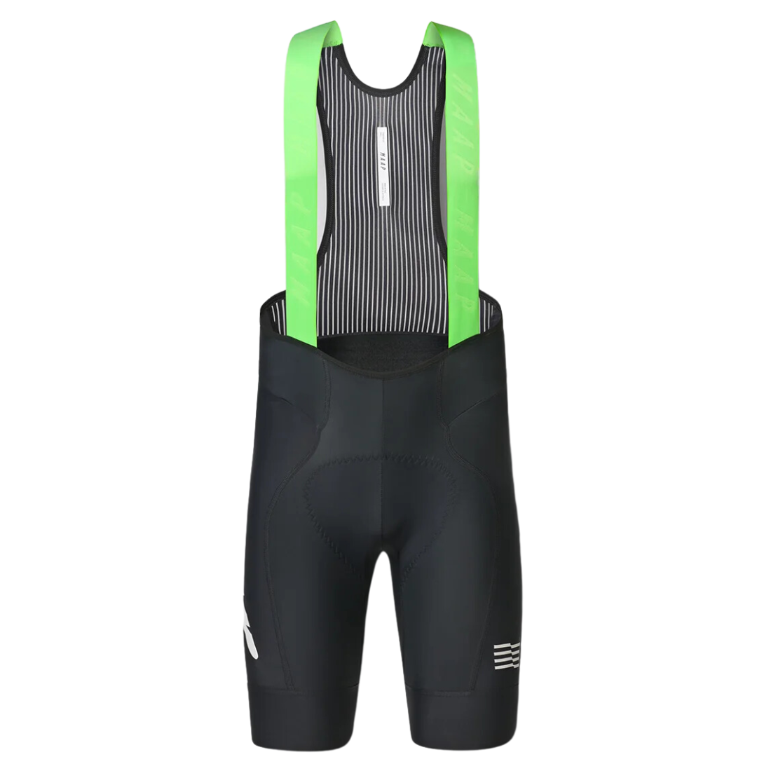 Maap Eclipse Team Bib Evo Men's Bib Short Radhose Black Fluro Green