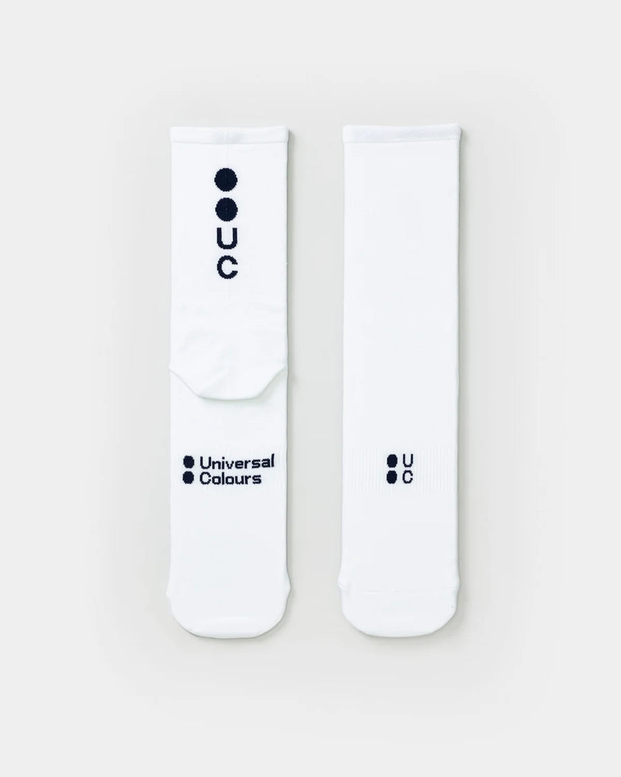 Chaussettes Universal Colors Mono Summer Blanc