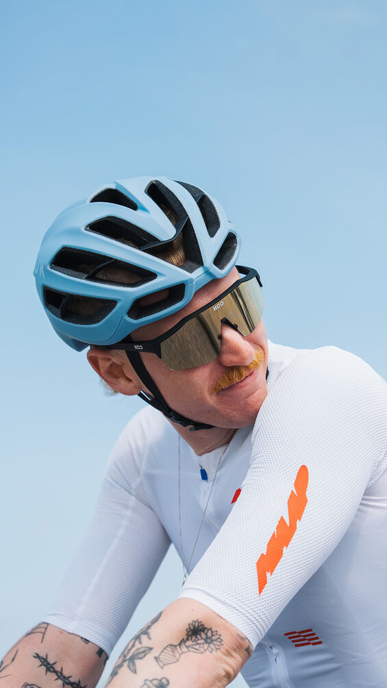 Kask Protone Icon Helmet Rennradhelm Powder Blue Matt