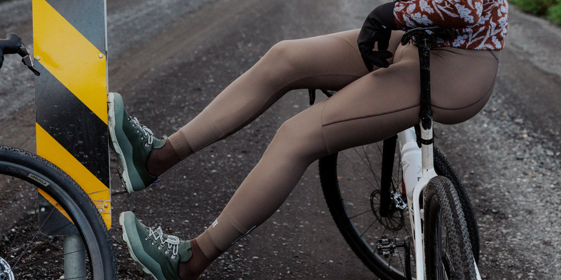 Café du Cycliste Marie Men's Winter Cycling Tights Winter-Radhose Carob