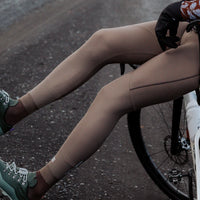 Café du Cycliste Marie Men's Winter Cycling Tights Winter-Radhose Carob