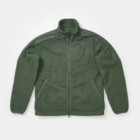 Universal Colours Unisex Fleece Jacket Casual Jacke Green