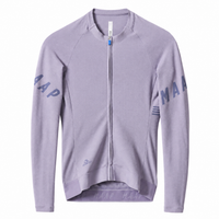 Maap Women's Apex Aeon LS Jersey Radtrikot langarm Lavender Grey