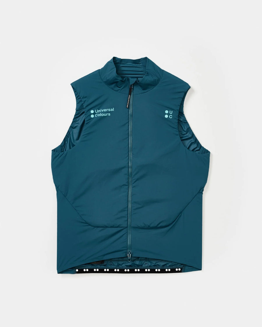 Universal Colours Chroma Insulated Unisex Gilet Thermo-Windweste Midnight Teal