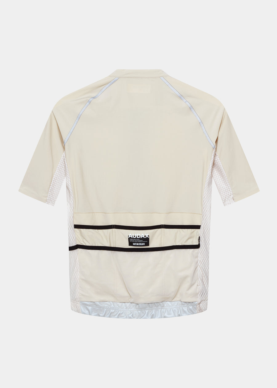 Café du Cycliste Magda Men's Jersey Radtrikot Chalk