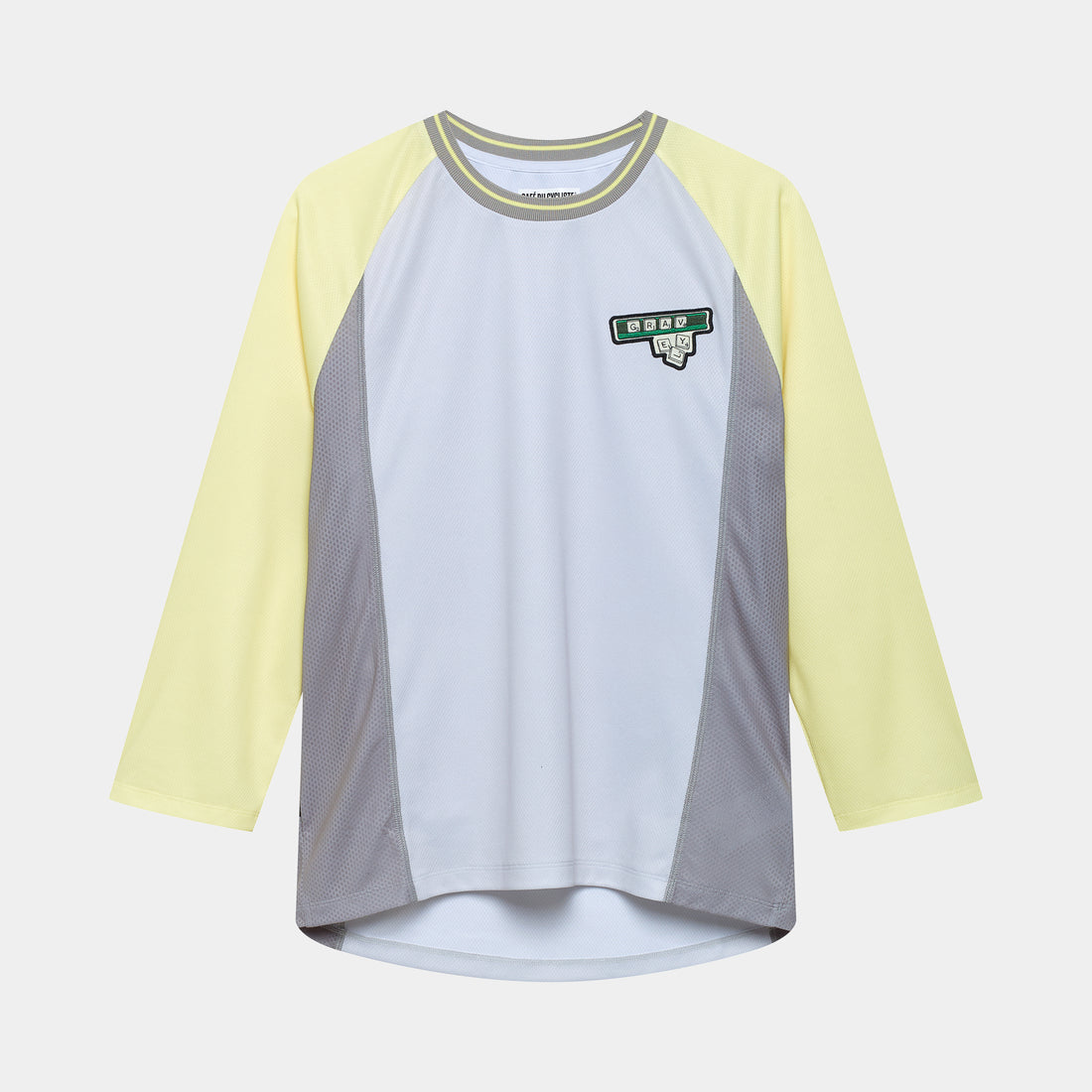 Café du Cycliste Barbara Men's Jersey Radtrikot Scrabble Naples Yellow Grey